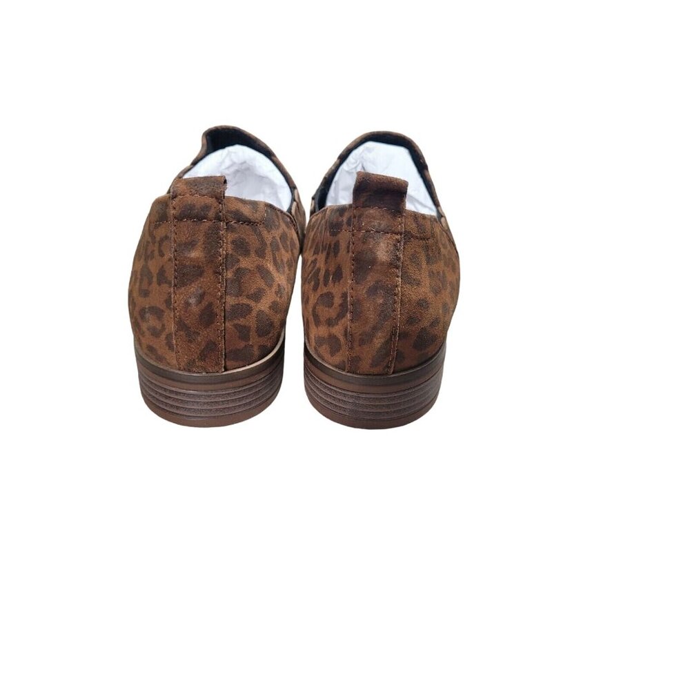 Clarks Women's Size 8 M Collection Trish Bell Studded Leopard Print Booties (853 - Picture 6 of 9